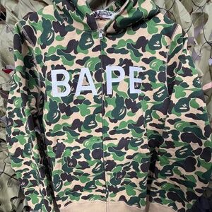 BAPE ABC Camo Full Zip Hoodie